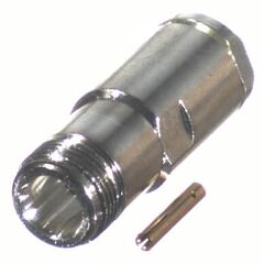 N, FEM SOLDER CLAMP, S,G,T: FOR RG-8/X, CBL GRP X