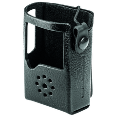 Vertex Standard LCC-S24 Leather Carrying Case w/ Belt Loop