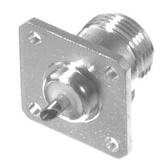 N, FEM 4-HOLE PANEL MNT. UG-58A/U, N,G,T