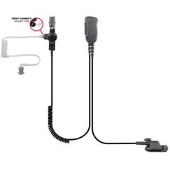 SPM-1304 - MIRAGE Series SURVEILLANCE STYLE Lapel Microphone