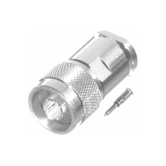 N, MALE SOLDER CLAMP, S,G,T: FOR RG-8/U & RG-213/U, CBL GRP E