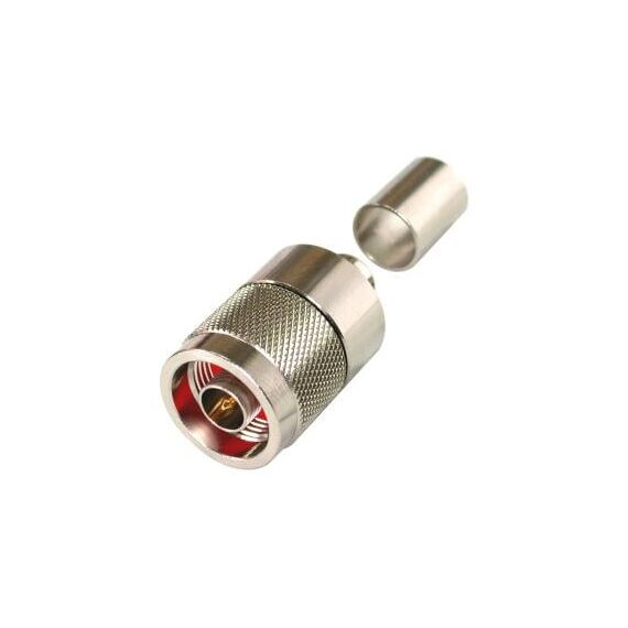 N MALE CRIMP, SOLDERLESS CENTER CONDUCTOR, CBL GRP I: N-G-T