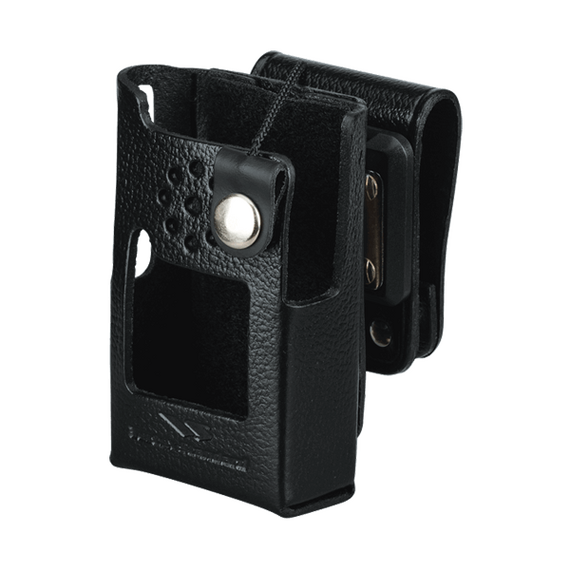 Vertex Standard LCC-264S Leather Case with swivel belt loop