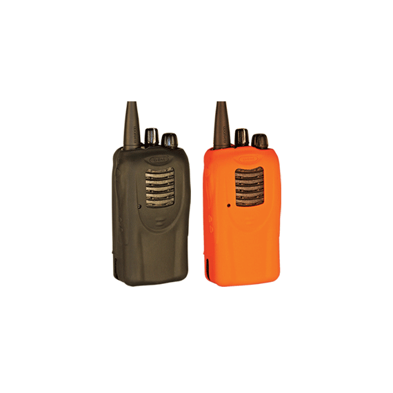 SILICO-TK3160-B Black silicone radio skin for Kenwood TK-X160 Series